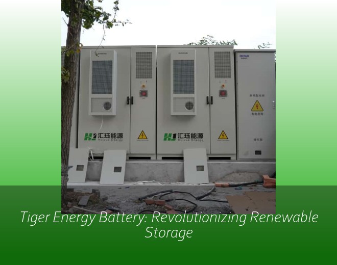 Tiger Energy Battery: Revolutionizing Renewable Storage